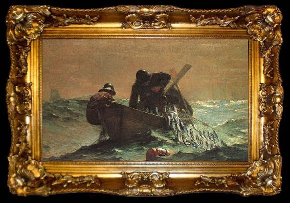 framed  Winslow Homer 1890 Musee d